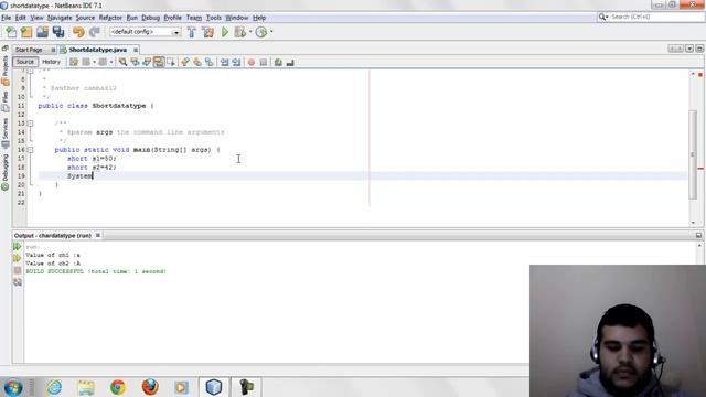 Java P.L. - Lesson 5 - 8 - Short Data Type смотреть онлайн