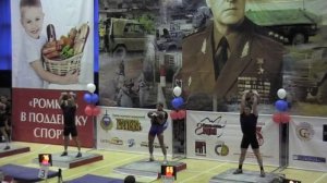 Анасенко Антон  Михалев  Александр Кубк Пикалова 2013 толчок гири 32 кг