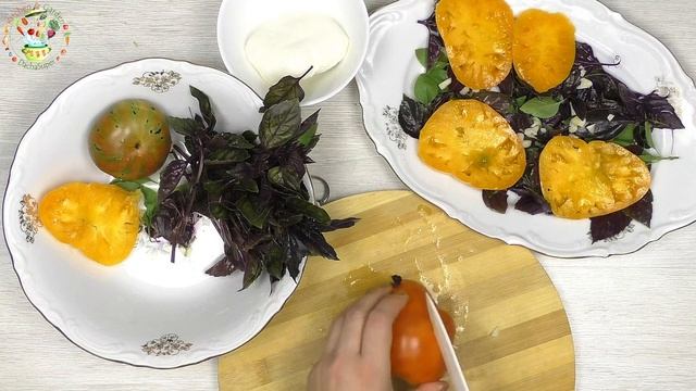 Итальянский салат Caprese / Капрезе Видео рецепт смотреть онлайн