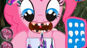 ПОНИ ИГРЫ. ПИНКИ ПАЙ ИСПОРТИЛА СЕБЕ ЗУБЫ. My little pony мультик игра.