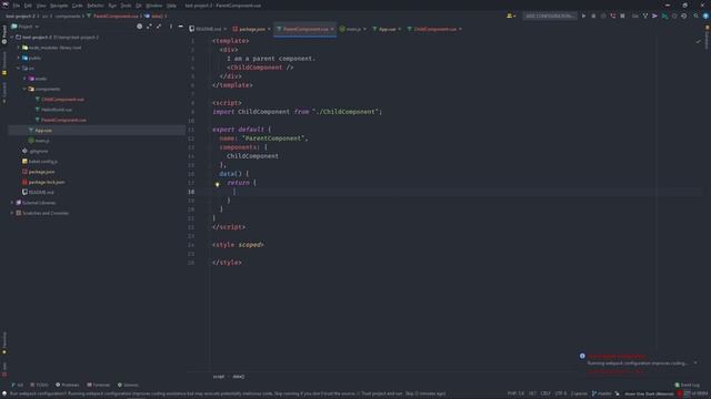 Vue Js in-depth (Components, Vuex, Vue Router)