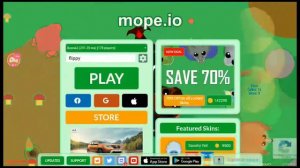 mope io выбиваем РЕДКИХ животных!!! заходи скорее