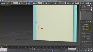 Моделирование двери в 3ds max