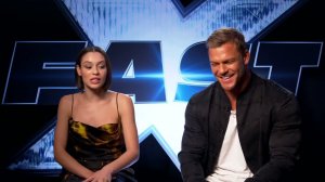 Fast X - Interview | Alan Ritchson and Daniela Melchior (2023) HD