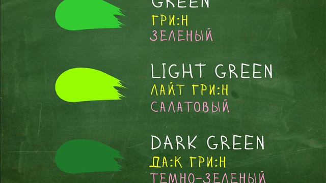 Цвета - Английский Видео-Словарь "Простой Английский" смотреть онлайн