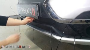 Зимняя защита радиатора LADA LARGUS (I рестайлинг) с 2021г.в. - strelka11.ru