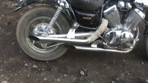 Выхлоп Yamaha Virago 400