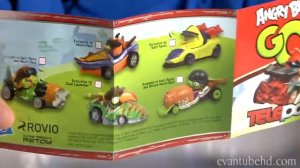 ANGRY BIRDS GO! Pig Rock Raceway   TELEPODS Unboxing, Review & Demo!