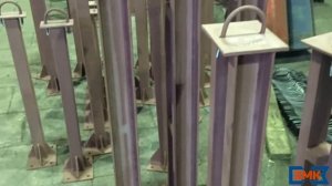 Скользящие и неподвижные опоры трубопроводов - Завод СЗЗМК | Видео 18
