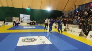 06 11 2016 BJJ PRO синие пояса 90 кг схватка за третье место Папирная VS Пиляева