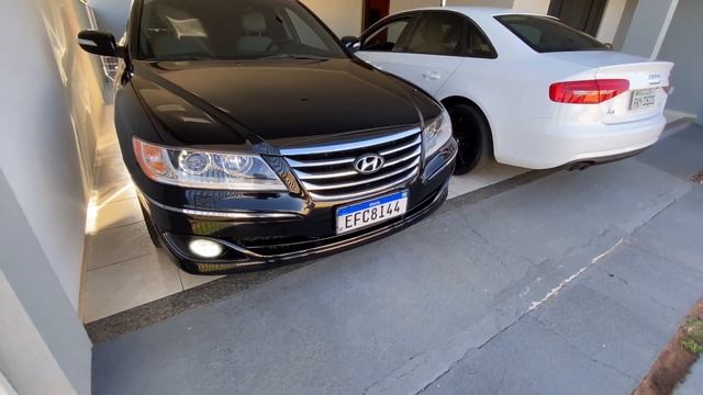 Visual novo no vovozão! Pintei a grade e o pára-choque do Azera ! Ficou top смотреть онлайн