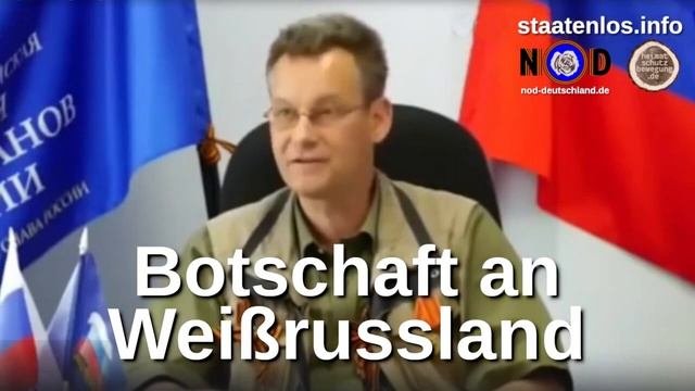 ⚠️ Botschaft Aus Deutschland An Weißrussland ! ⚠️
