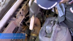 Установка турбокомпрессора Nissens на грузовой автомобиль