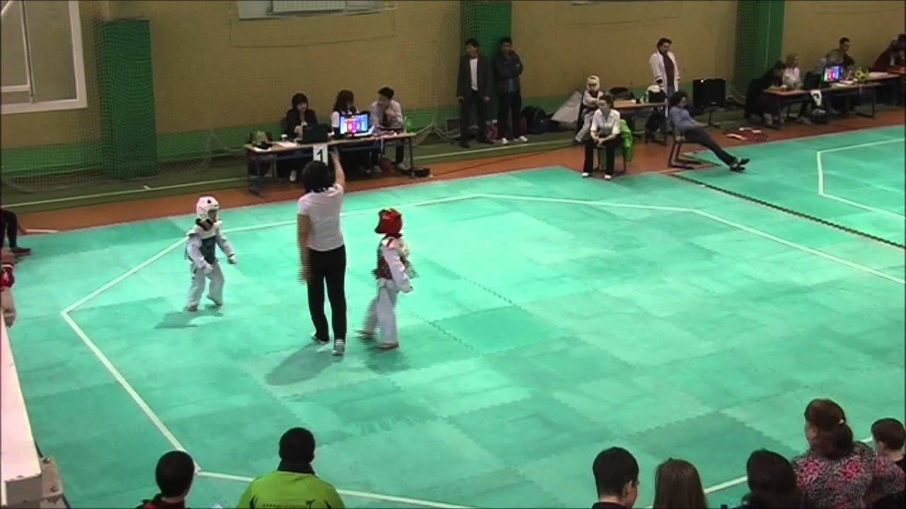 Taekwondo WTF. VIII Первенство Кубок Главы г. Дзержинский. 05.04.2015. Максимов-Латышев.