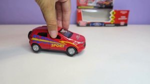 Инерционная металлическая машинка "Ford Ecosport", ТМ "Технопарк"