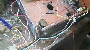 т40 с кабиной от лтз делаем понель и проводку