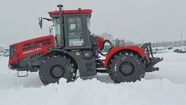 Доставка трактора Кировец К-525Пр в хозяйство Лопатинского района Пензенской области смотреть онлайн