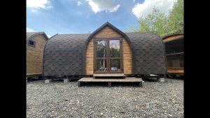 Баня Викинг с панорамным окном на выставке в Москве! Приезжайте посмотреть