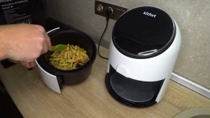 Картошка Фри дома, просто с аэрогрилем Kitfort  KT-2206 Eva