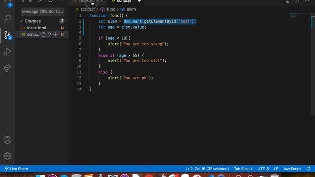 #JS #if_else. задача на if else  проверить возраст пользователя #Javascript_beginners