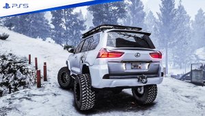 GTA V: Ультрареалистичный графический мод на RTX™ 4090 - Реалистичная снежная погода и бездорожье!