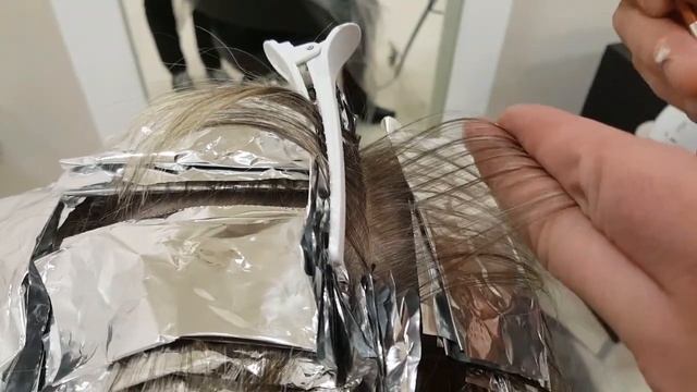 Мелирование расческой BALAYLIKE