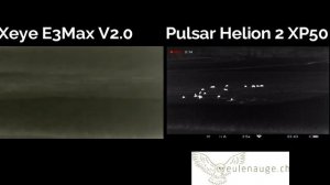 Vergleich Xeye E3Max V2.0 VS.  Pulsar Helion 2 XP50