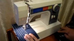 Sewing machine Швейная машина Necchi 559 Test