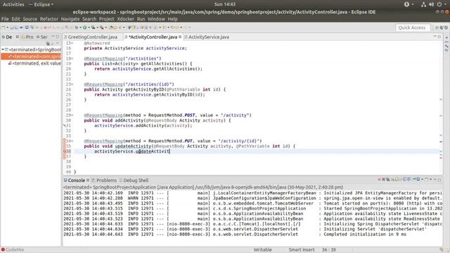 Spring Boot Project from Scratch - #4 Implementing POST, PUT, and DELETE methods смотреть онлайн