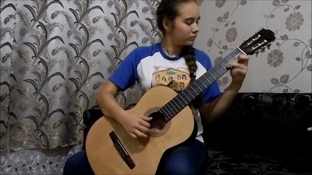 Маттео Каркасси. Андантино. Гитара смотреть онлайн