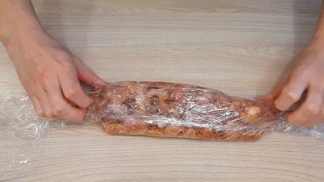 Домашняя куриная ПП колбаса. Вкуно очень!  Будни на кухне.