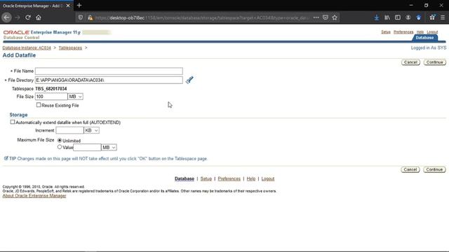 Cara Membuat Tablespace & Datafile смотреть онлайн
