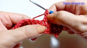 Столбик с 1 накидом (С1Н) крючком - 7 способов - Мастер-класс