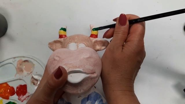 Мастер-класс "Роспись бычка-копилки" смотреть онлайн