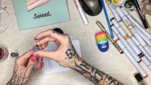 Как заправить брашпен (акварельный маркер) ECOLINE