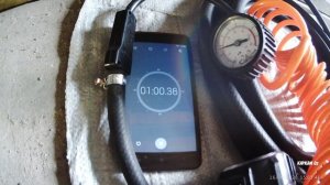 Пневмодомкрат (воздушная подушка)! Первые испытания! Очень нужная вещь в автомобиле и в гараже!!!