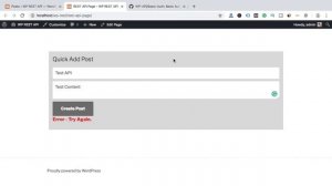 WordPress REST API Tutorial -  Basic Authentication