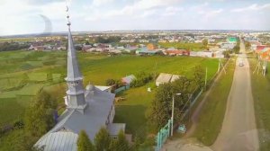 Шыгырдан авылы, Чувашия - Аэросъёмка #flyQazan #аэрокадр