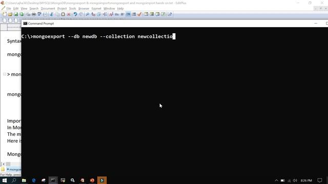 What is mongoexport and mongoimport - Part 10 смотреть онлайн
