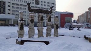 Прогулка по городу ПЕРМЬ. ЗИМА в ЦЕНТРЕ ПЕРМИ. ПЕРМСКИЙ КРАЙ. СНЕЖНЫЙ КРАЙ. УРАЛ