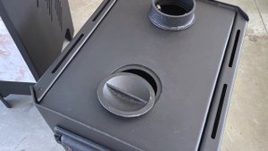 Новая воздухогрейная печь от УЗПО!!! Новинка 2022- "Квадрика"