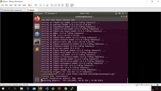 Mirroring Your Android Device Screen Into Ubuntu 18.06 смотреть онлайн