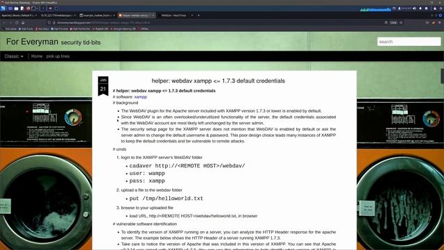 tryhackme DAV walkthrough writeup