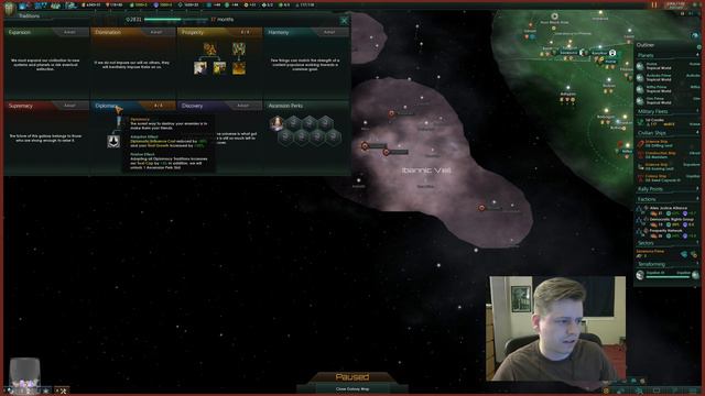 Stellaris: Fanatic Xenophile Spiritualists | Day 1 (Part 11) смотреть онлайн