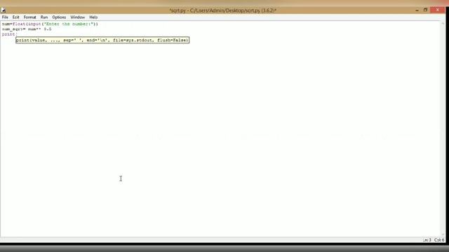 Python Tutorial | Square Root смотреть онлайн