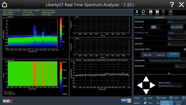 WiFi Histogram Capture & Replay with RADX LGT RTSA-2 (RADX MSFS V1.3) V1.0 09SEP16 смотреть онлайн
