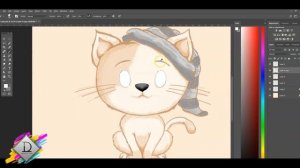 How to Draw a Cat - Easy step by step  - Free Image Download