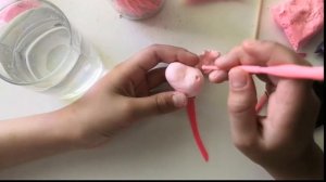 Единорог из воздушного пластилина #единорог  #воздушныйпластилин #лепятдети