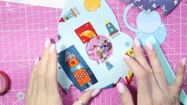 АЛЬБОМ РАКЕТА! МАСТЕР-КЛАСС! Скрапбукинг❤
