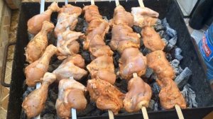 Самый вкусный рецепт куриного шашлыка. En dadlı toyuq kababi